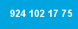 924 102 17 75